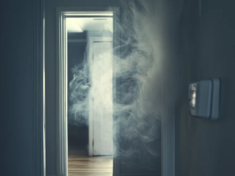 Landlord insurance BC will protect your home from smoke damage as seen in this photo